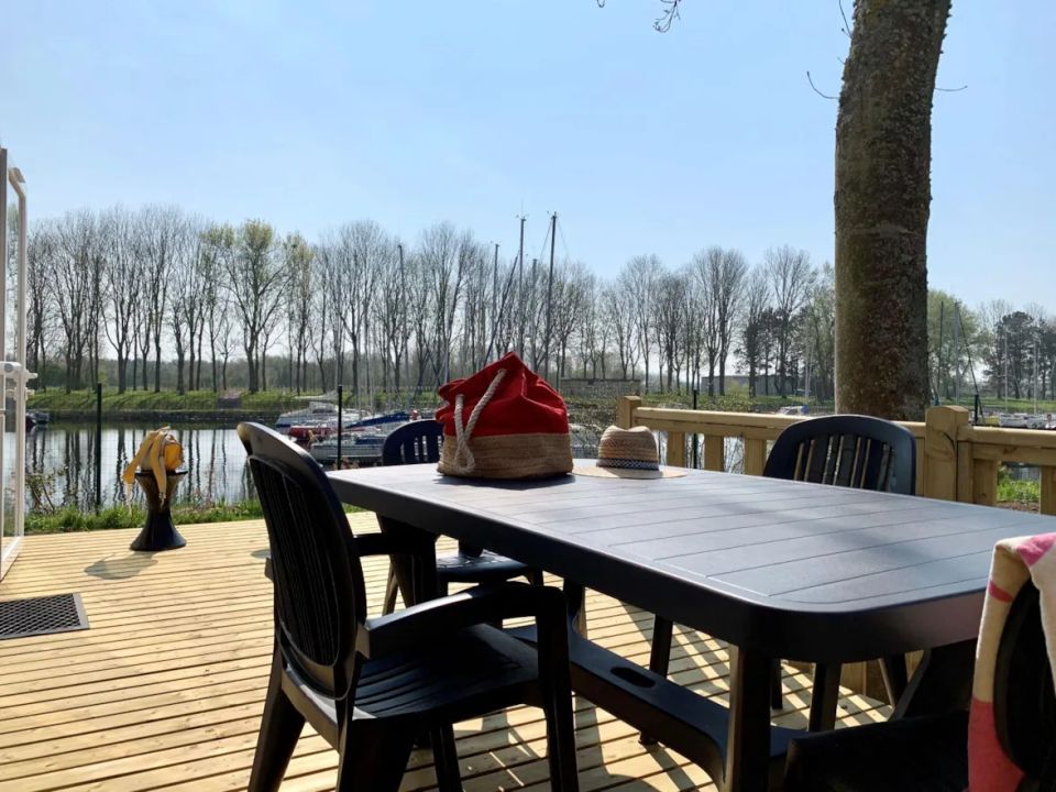 Le Haut Dick - Mobil home - Mobilhome 4 personnes - PREMIUM 34m² - (4pers) 2 CH + 2 SDB + LV + TV + Barbecue + Terrasse