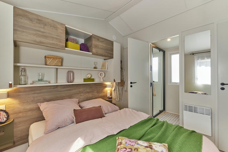 Camping Club Les Brunelles - MS Vacances - Mobil home - 6p - Cottage Santa Fé PREMIUM - Quartier Piéton