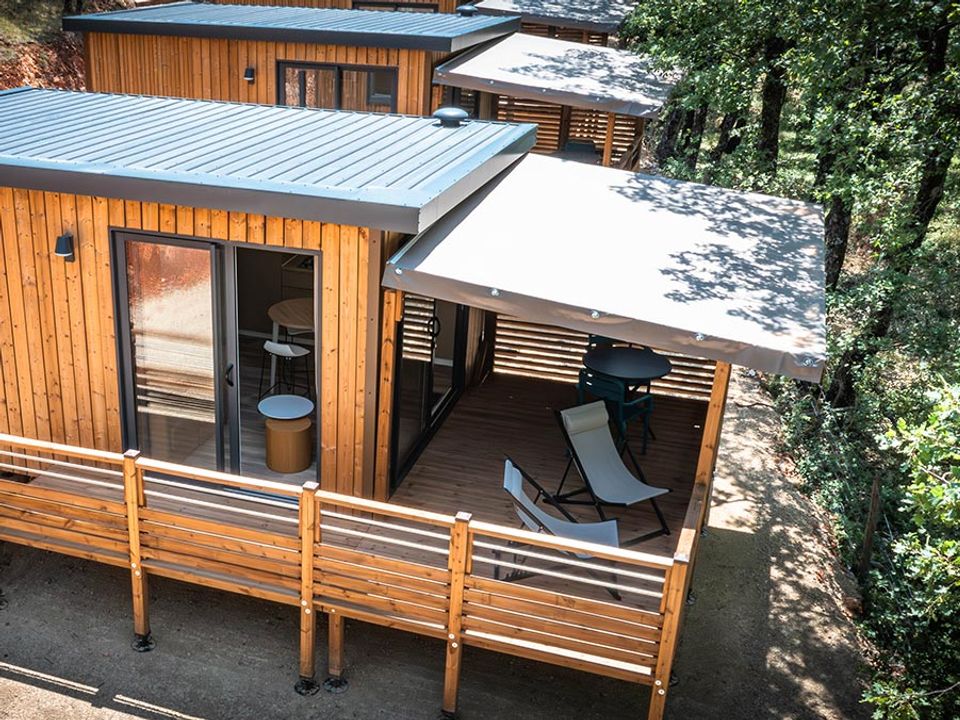 Camping de l'Aigle - Mobil home - Mobilhome 2 personnes - Key Westotel 2 pers. A/C + Kit draps et serviettes inclus