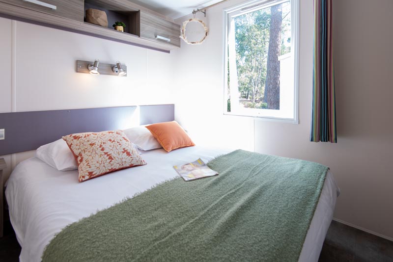 Camping Club La Côte des Roses - MS Vacances - Mobil home - 4p - Cottage Riviera STANDARD climatisé