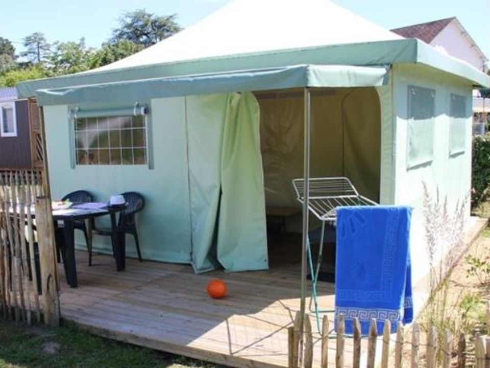 Domaine de Pont-Mahé - Tente meublée - Tente 4 personnes - EOLE ECO sans sanitaires