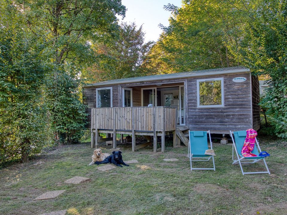 Brin d'Amour - Mobil home - Mobilhome 4 personnes - PATIO ANNEE 2012, 2 CH + 2 SDB