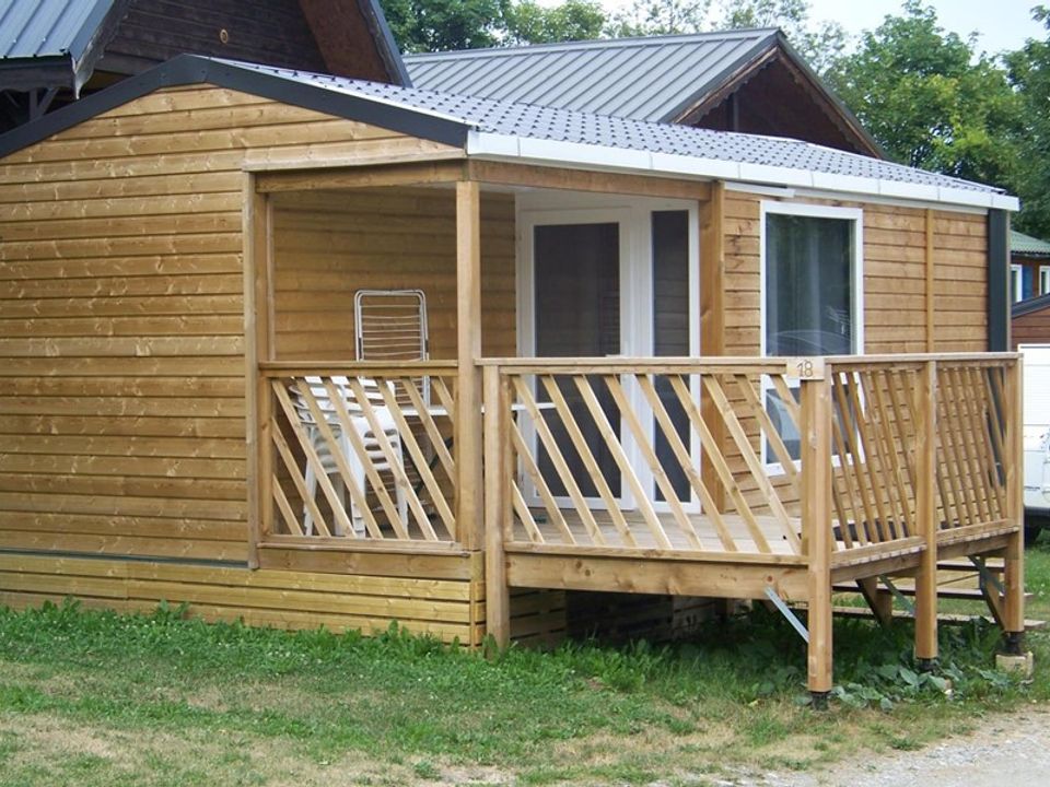 Caravaneige du Col  - Mobil home - Mobilhome 4 personnes - LOGGIA 2 ch. 4 pers.