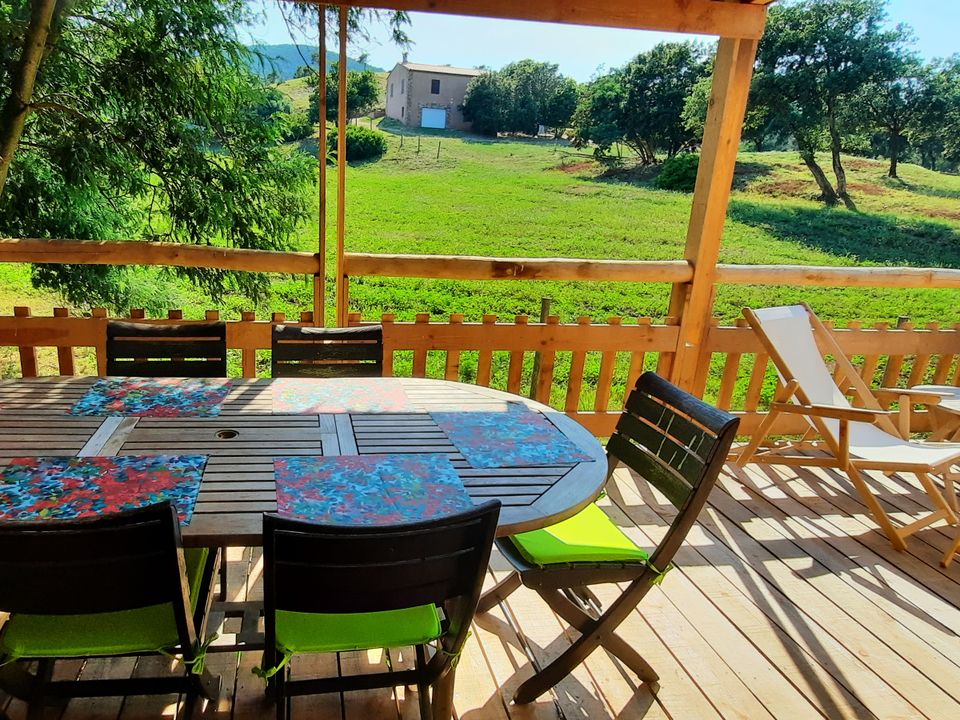 Au Paradis des Campeurs - Lodge - Lodge 8 personnes - Lodge Luxe Tribu