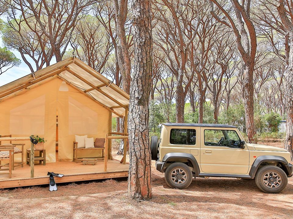 Le Marze - Tente meublée - Tente 6 personnes - Tente Safari