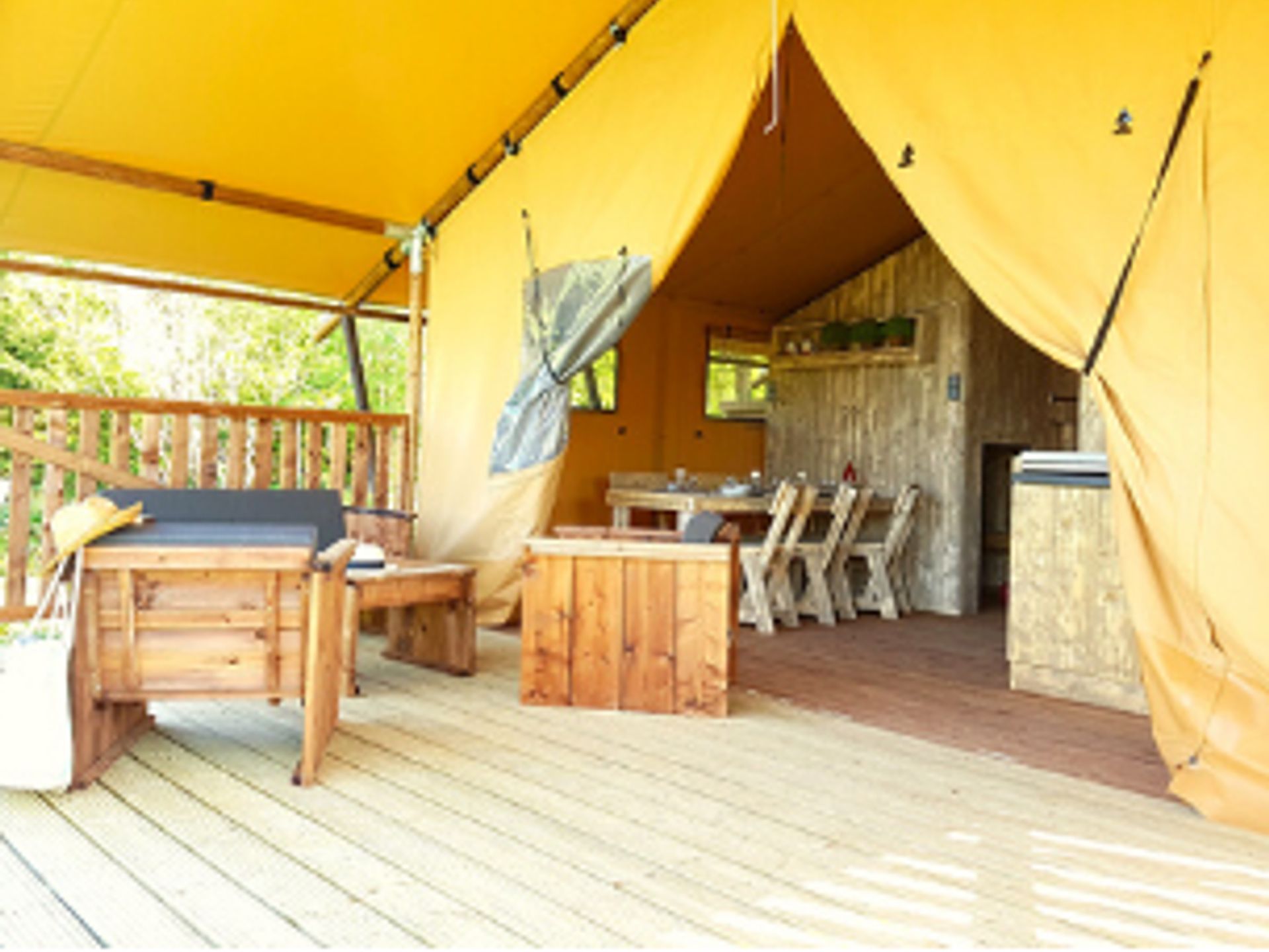 Campilô - Bungalow - Lodge du Lac 4 FEUILLES