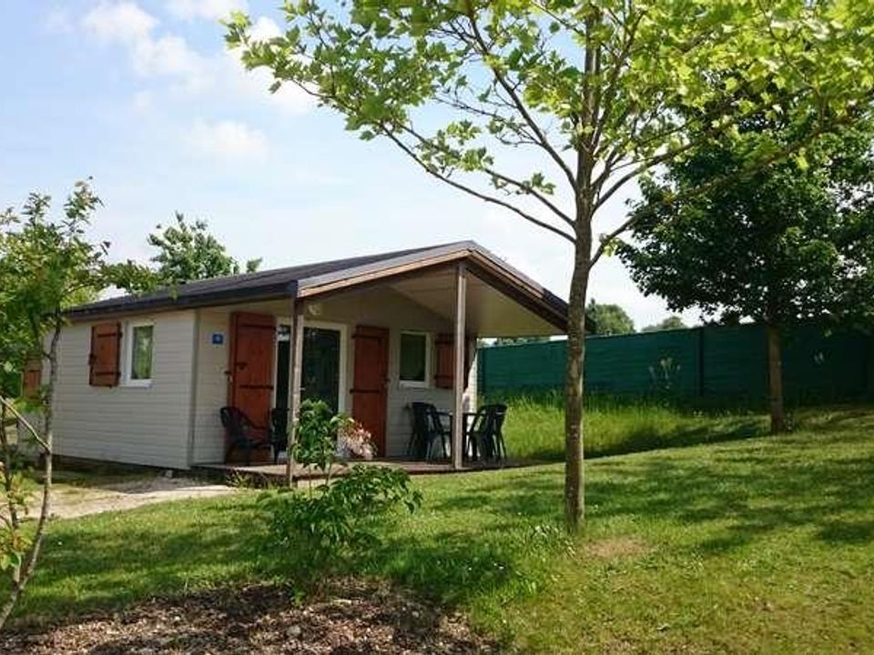 Les Coteaux du Lac - Châlet - Chalet 4 personnes - Chalet 24m² (2 chambres) avec terrasse couverte 4 pers