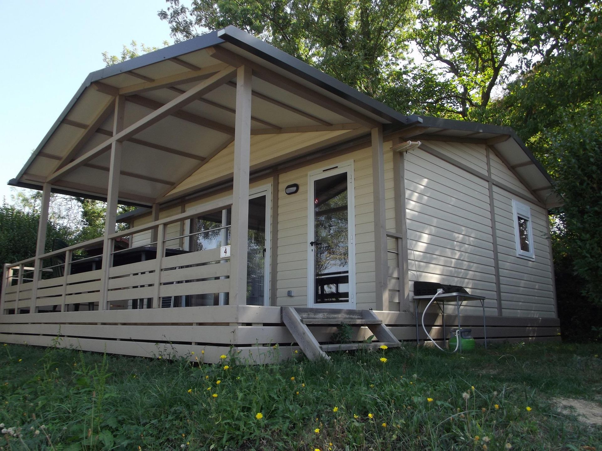 Le Grand Cerf - Châlet - Chalet Prémium (35m²) avec grande terrasse couverte, 3 chambres