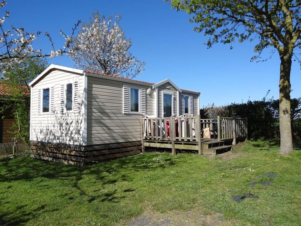 Le Rouge Gorge - Mobil home - Mobilhome 4 personnes - CONFORT 26 m² TV 2 chambres