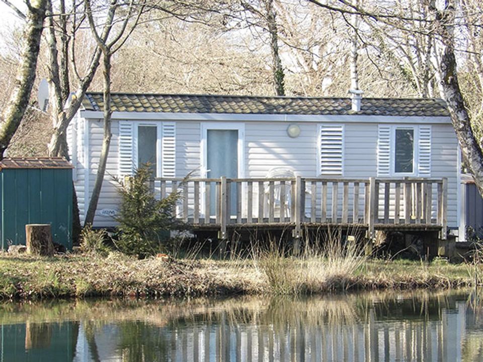 Les Etangs Mina - Mobil home - Mobilhome 6 personnes - ETANG - TV