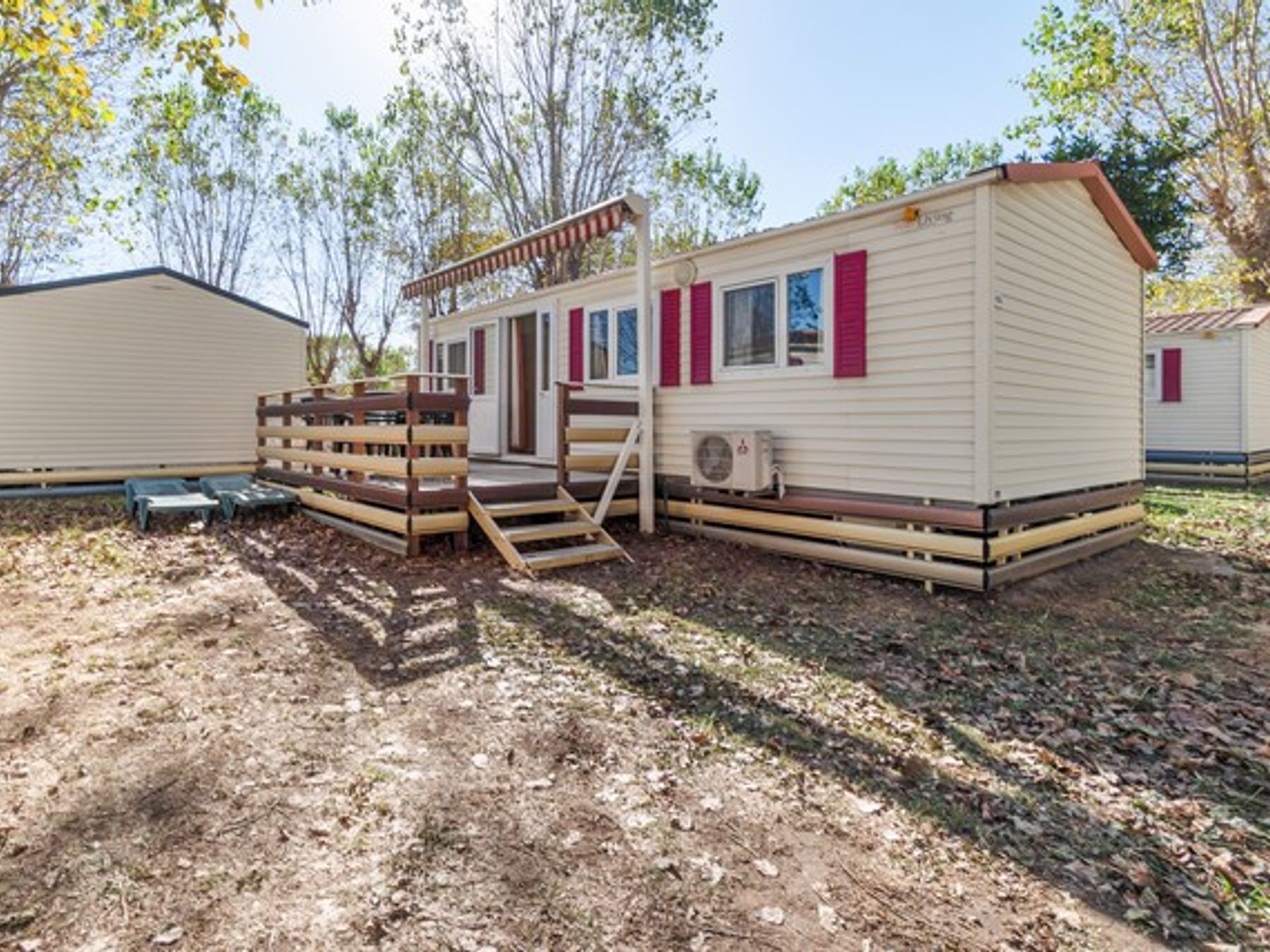 Saint-Aygulf Plage - Mobil home - 3 chambres - CLIM - TV