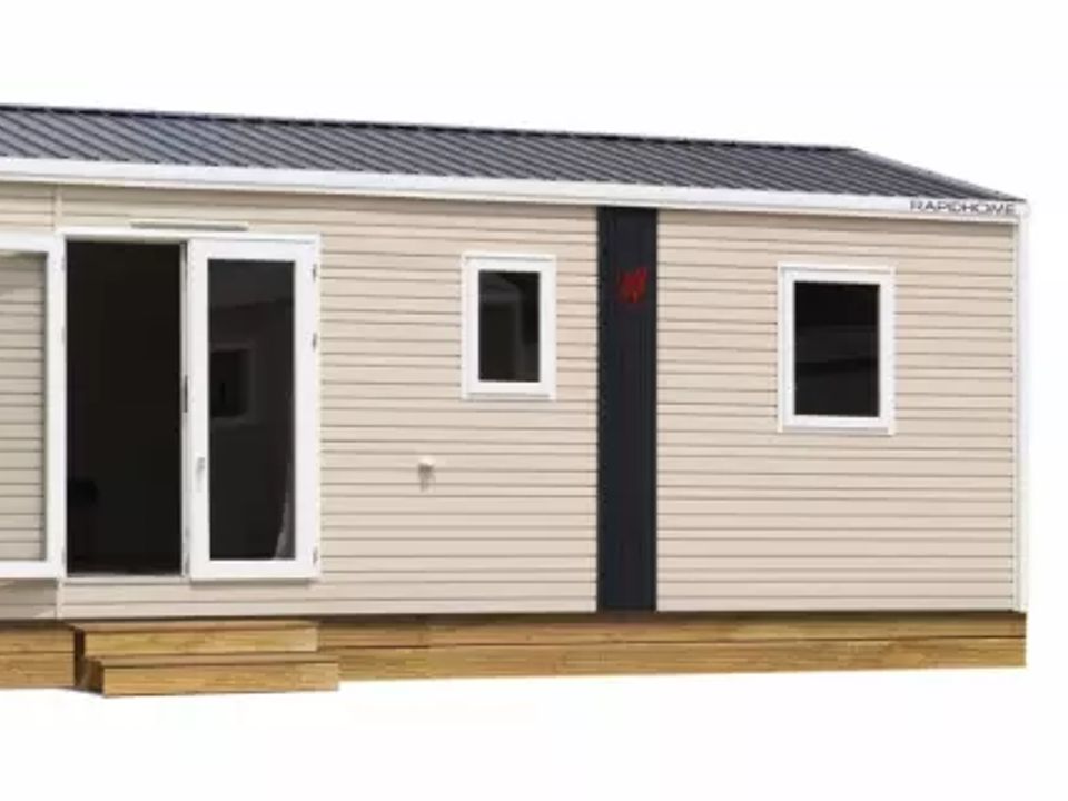 La Paree Du Both - Mobil home - Mobilhome 6 personnes - Premium 4 Pièces 6 Personnes Climatisé + TV + Jacuzzi