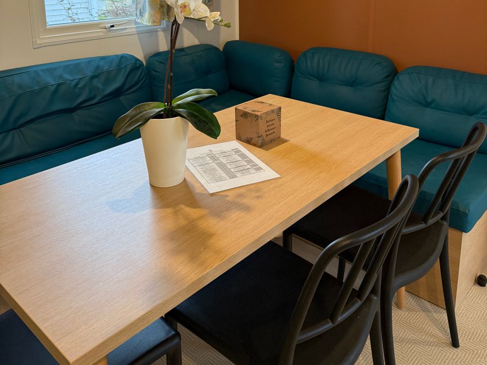 Les Mimosas - Mobil home - Mobilhome 6 personnes - Arauris 6 Personnes - 3 Chambres Climatisé