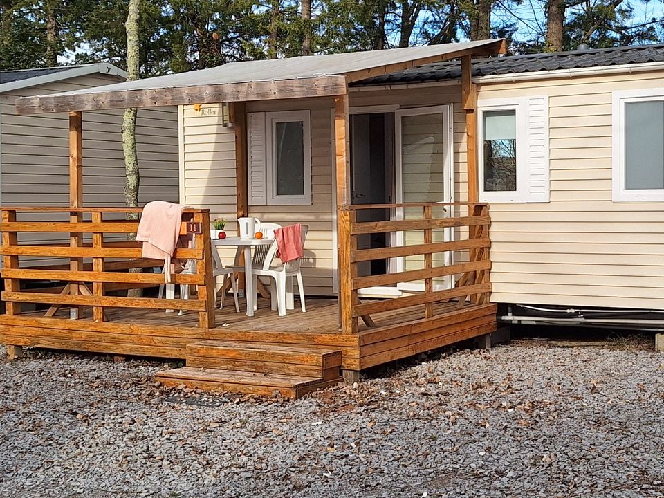 Les Rives d'Auzon - Mobil home - Mobilhome 4 personnes - pour 2/4 personnes