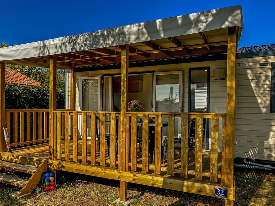 Le Lagon Bleu - Mobil home - Mobilhome 4 personnes - BAHIA 2 chambres avec terrasse