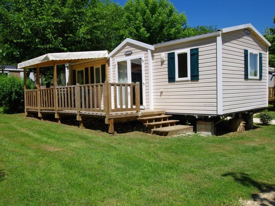 Le Tiradou - Mobil home - Mobilhome 6 personnes - Cordélia Standard de 32 m² (3 ch.-6pers.)