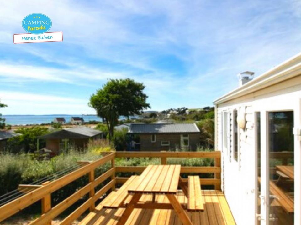 Menez Bichen - Mobil home - Mobilhome 4 personnes - EDEN 2 CH VUE MER