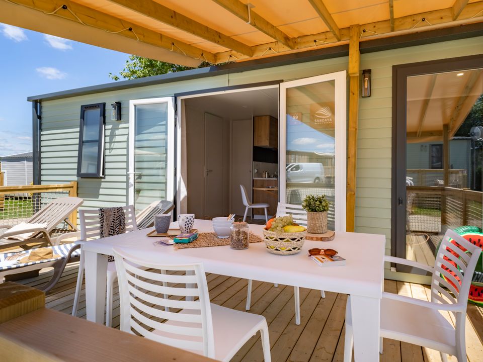 Le Kérou - Mobil home - Mobilhome 4 personnes - Cottage Privilège TV LV - 2 chambres - 4 personnes