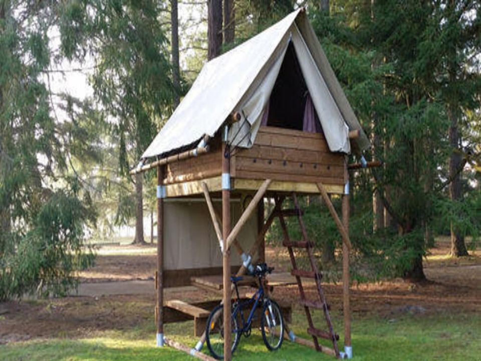 La Boissière - Mobil home - Hébergement 2 personnes - Cyclo-tente 1 chambre 2 personnes