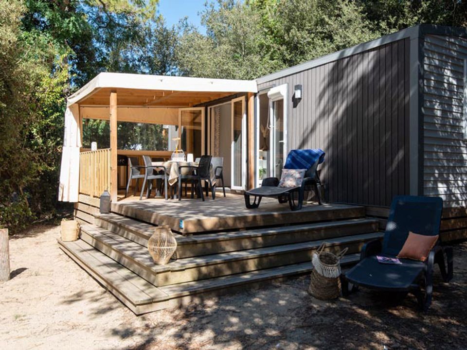 Camping Club La Côte Sauvage - MS Vacances - Mobil home - Mobilhome 6 personnes - Cottage Roma PREMIUM