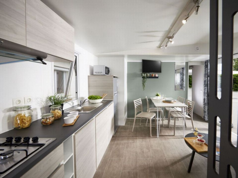 L'Océan - Mobil home - Mobilhome 6 personnes - Confort 2 chambres 2 sdb 35m²