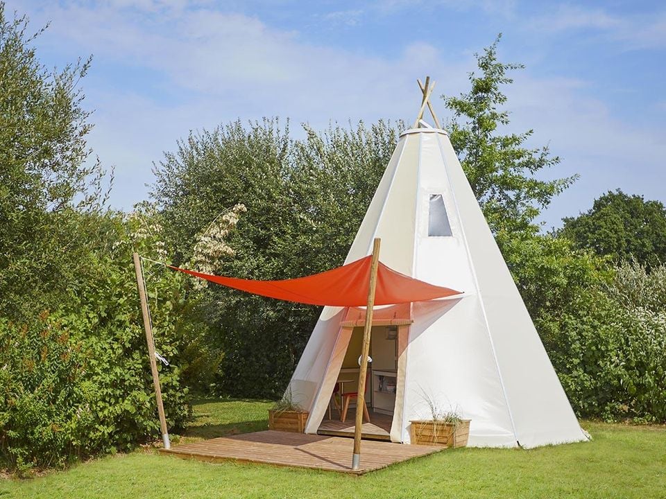 L'Ile des Trois Rois - Emplacement - Tente 4 personnes - Tipi
