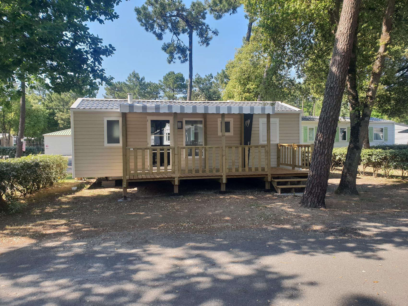 Le California - Mobil home - CALIFORNIA TRIO résidentiel 3 chambres- TV