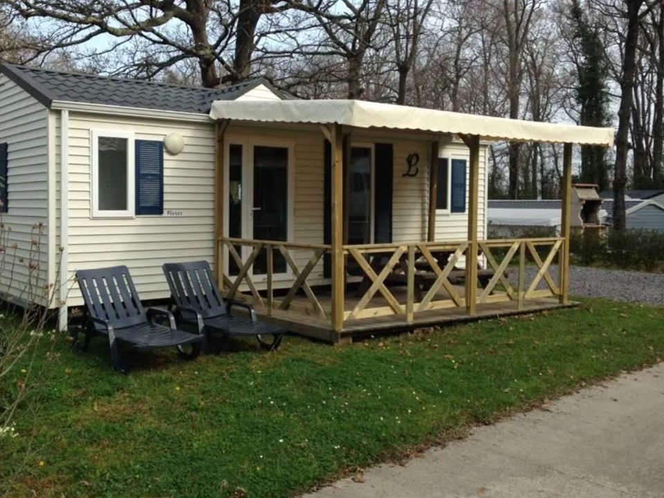 La Corniche - Mobil home - Mobilhome 5 personnes - Mobil-home Confort 32m² - 2 chambres + TV + terrasse couverte