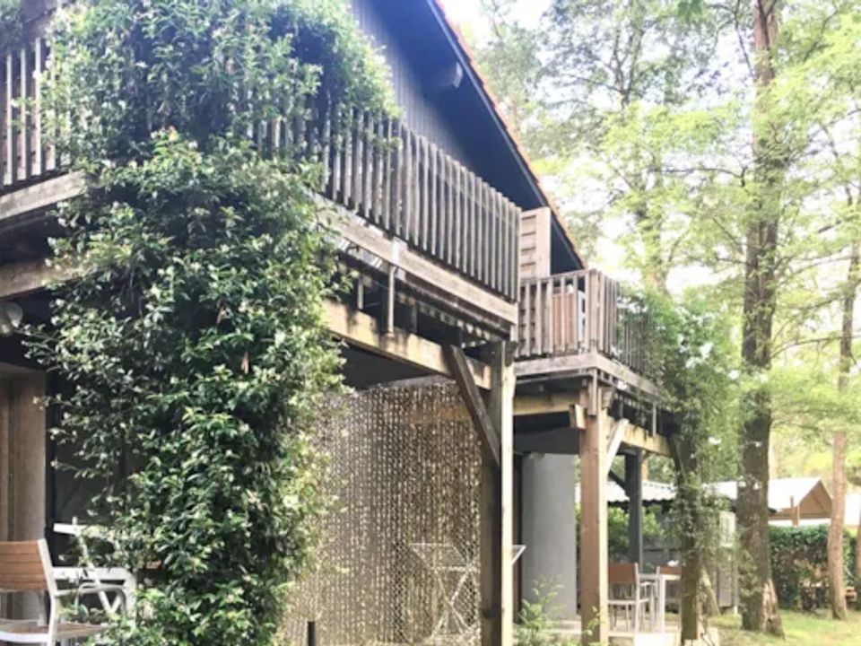 Les Deux Etangs - Mobil home - Appartement 2 personnes - Appartement Standard 30m² 1 chambre + serviettes et draps + terrasse + TV