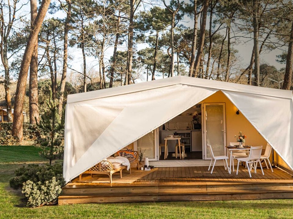 La Marjorie - Mobil home - Tente en toile et en bois 2 personnes - Coco sweet 2024