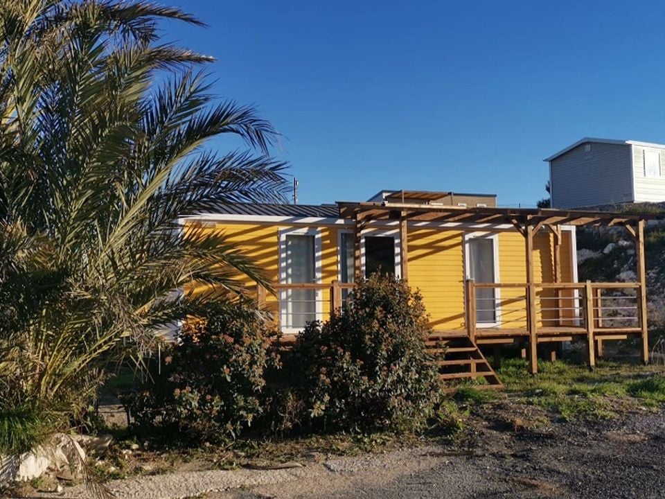 Lou Cigalon - Mobil home - Mobilhome 6 personnes - AZURA 4 personnes + 1 enfant -10ans + 1 bébé