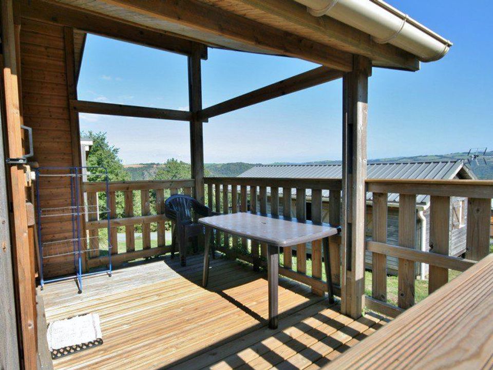 Vallée du Tarn - Châlet - Chalet 2 personnes - Couple 1 chambre 54m² - adapté PMR