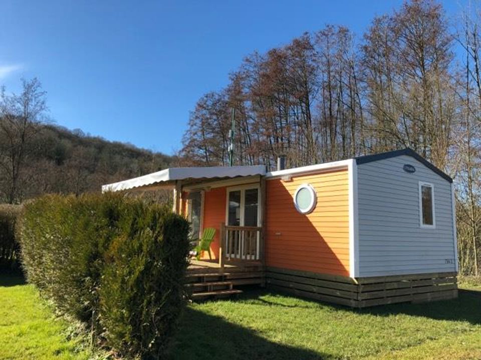 La Catinière - Mobil home - Mobilhome 4 personnes - PREMIUM - 2 chambres - TV - avec terrasse couverte - lave vaisselle 1/4 pers