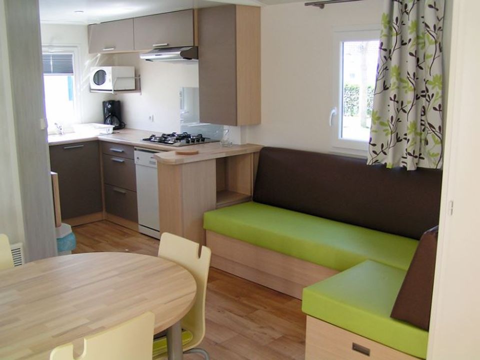 Au Lac d'Hautibus - Mobil home - Mobilhome 4 personnes - 2 chambres CONFORT PLUS