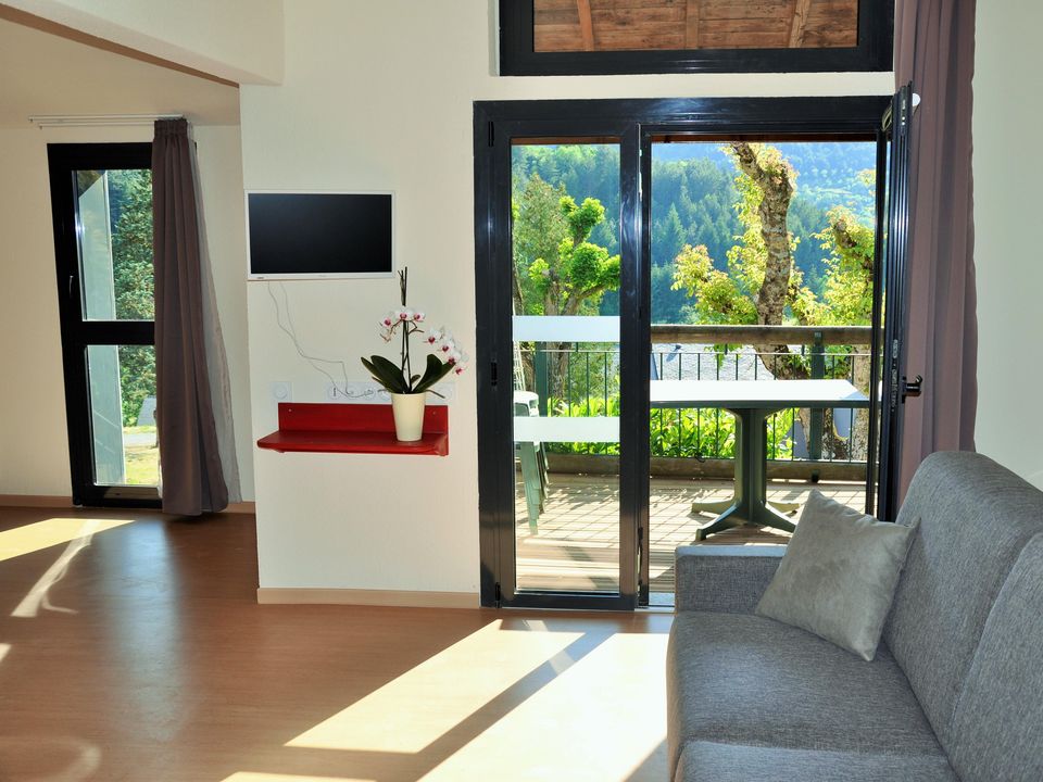 Le Jardin des Cévennes - Mobil home - Maison 6 personnes - EXCLUSIVE PMR