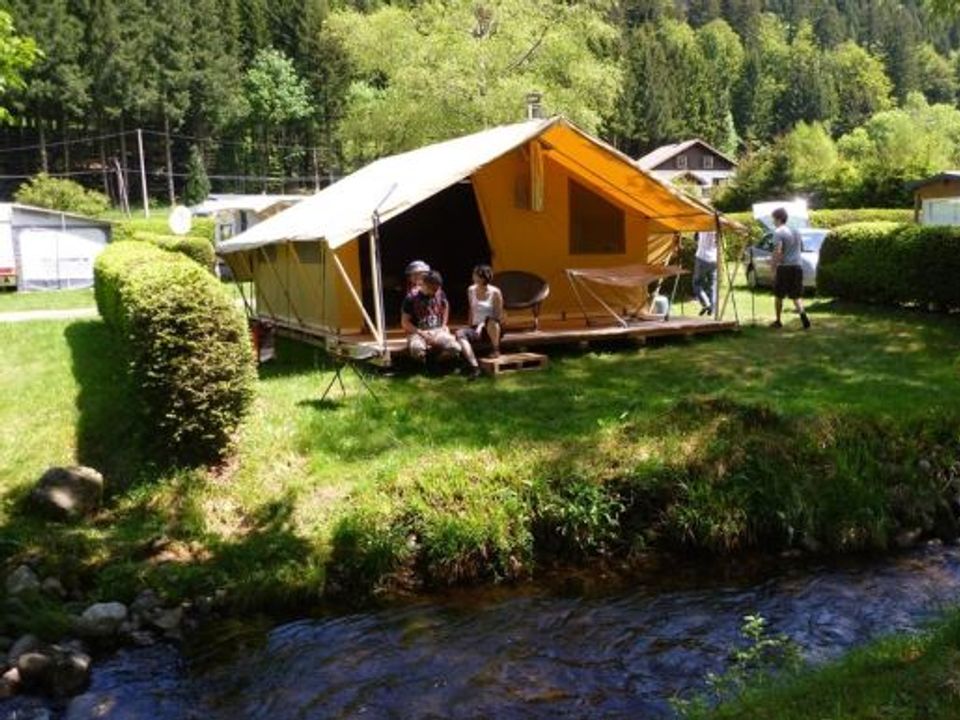 Verte Vallée - Tente meublée - Tente 5 personnes - Lodge Nature sans sanitaires