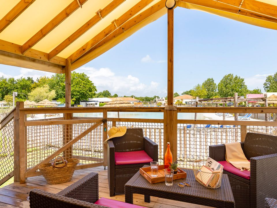 La Plage - Lodge - Lodge 6 personnes - Lodge PREMIUM - 3 chambres - sans sanitaires