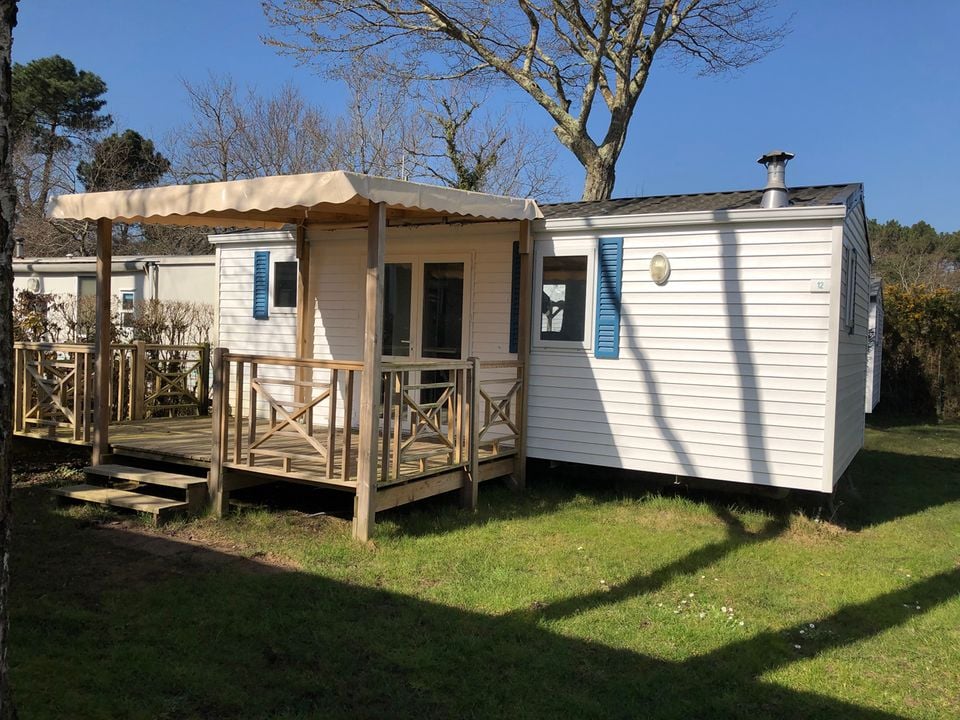 Les Bruyères - Mobil home - Mobilhome 6 personnes - CLASSIC 26-2 - maxi 4 adultes - TV, 2 chambres, environ 26m²
