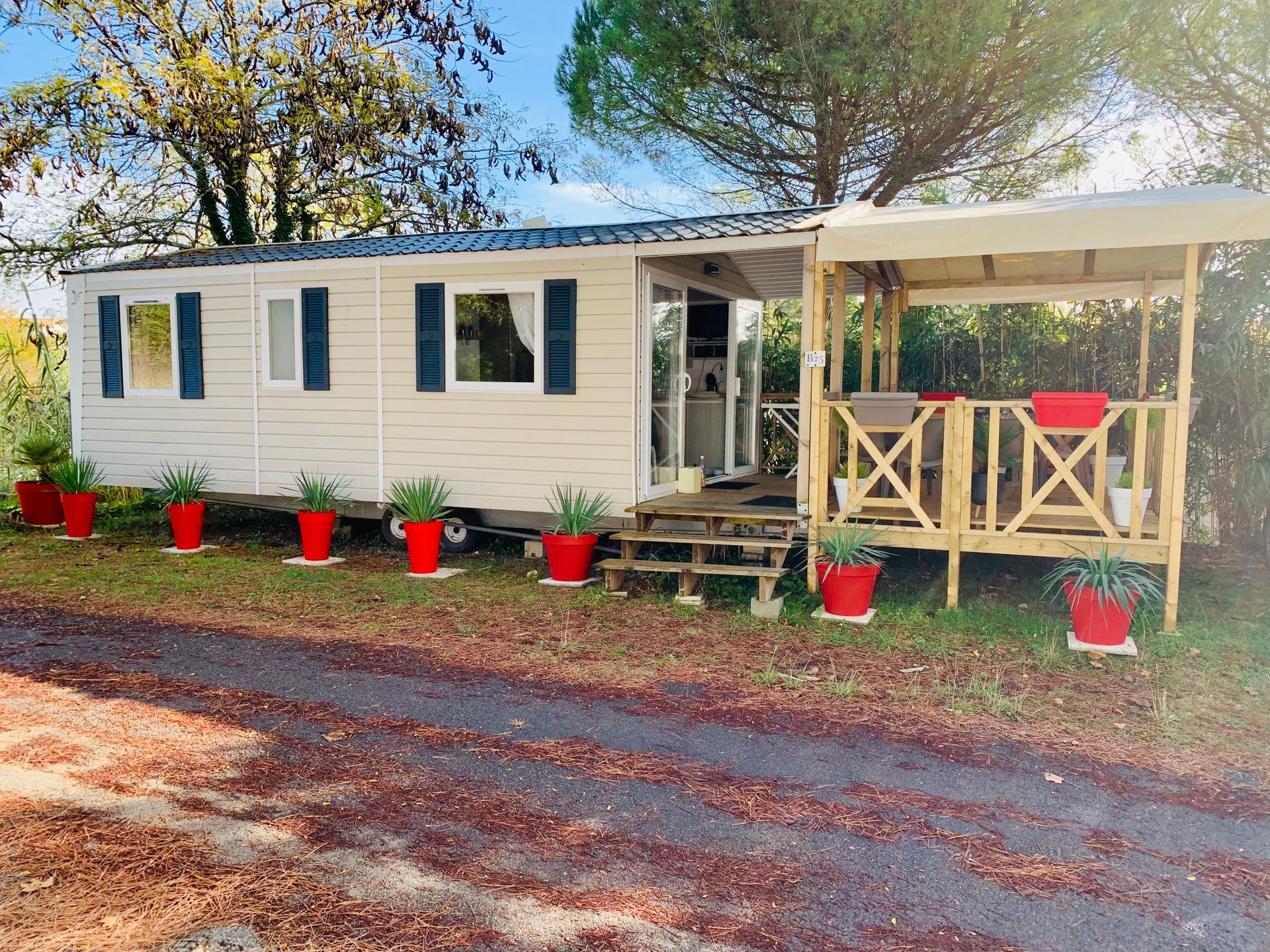 Les Ormeaux - Mobil home - CAZEAUX - COB25 - 2CH