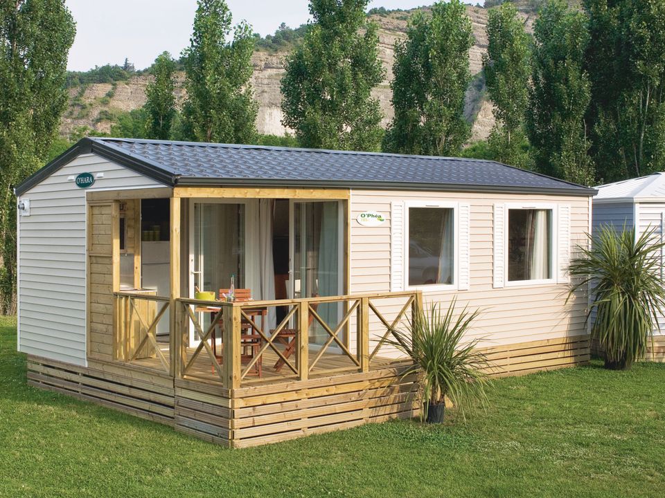La Plage de Pors Ar Vag - Mobil home - Mobilhome 4 personnes - 33 m2 - premium - terrasse couverte