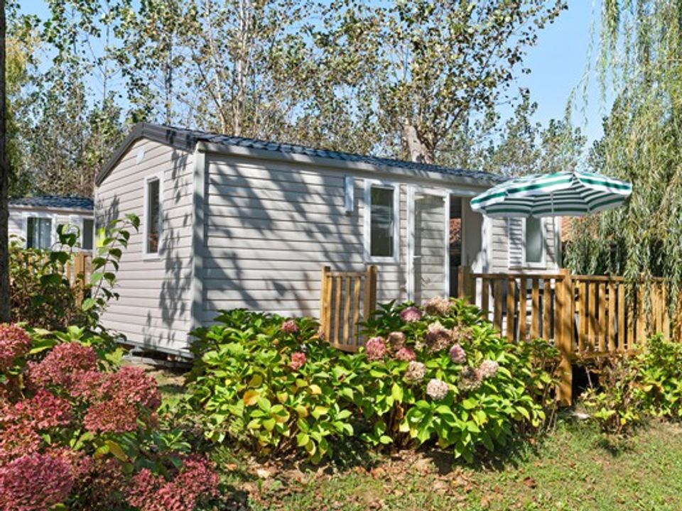 L'Evasion - Mobil home - Mobilhome 4 personnes - Mobil-home | Comfort XL | 2 Ch. | 4 Pers. | Terrasse surélévée non couverte