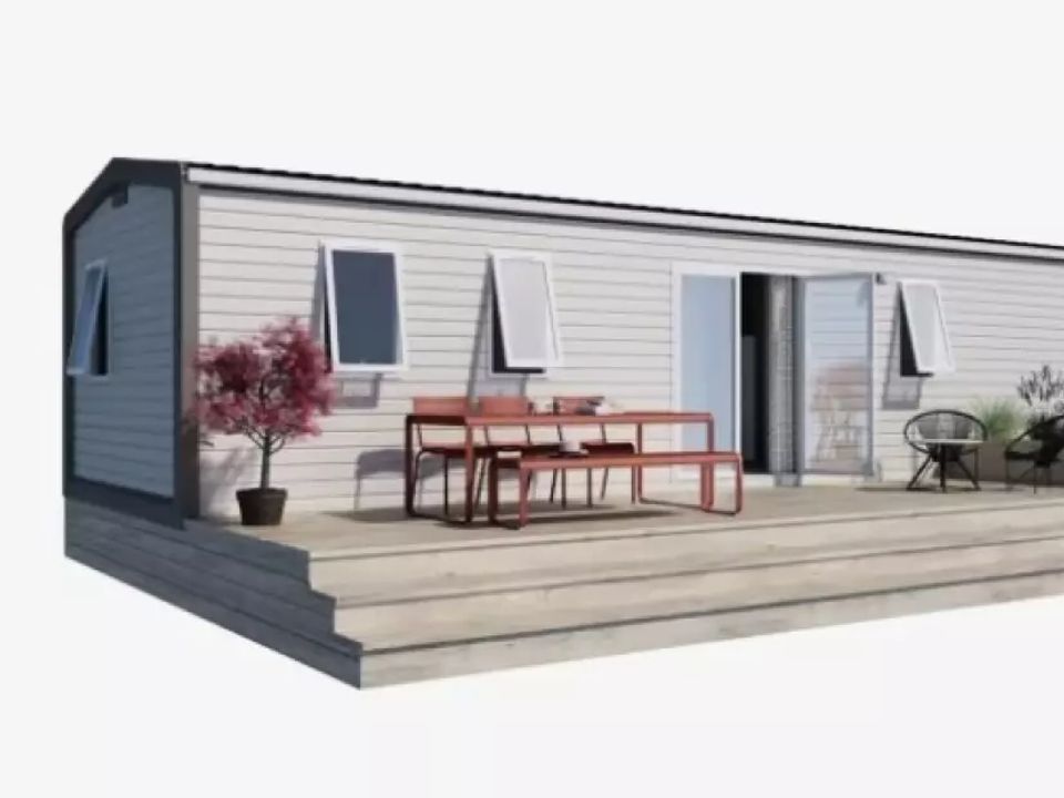 Les Pins de la Coubre - Mobil home - Mobilhome 8 personnes - Cottage Rosa 5 pièces 8 personnes 2 sdb ***