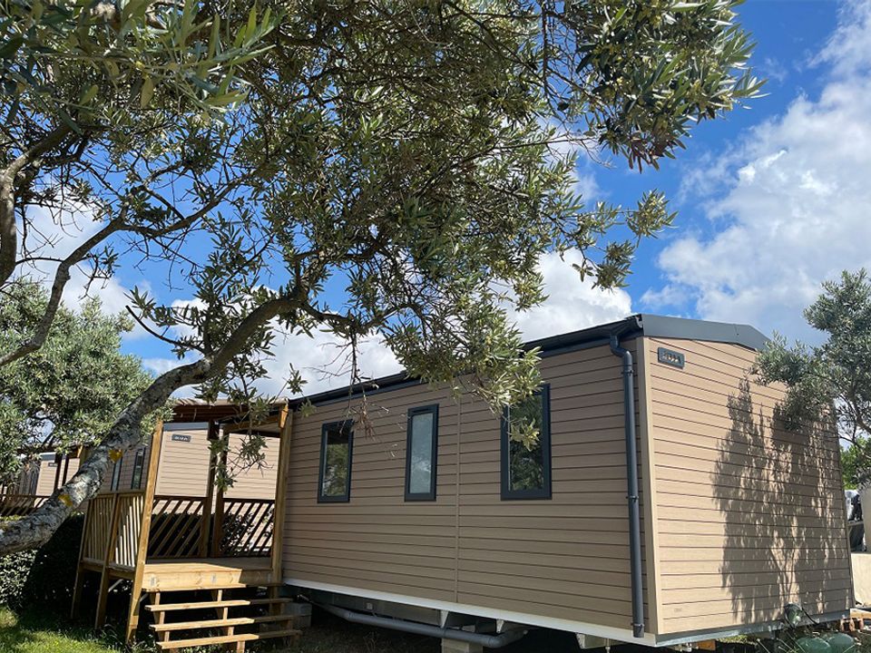 International Camping - Mobil home - Mobilhome 6 personnes - Mobil home Tourtour - 33m² - 3 chambres + Tv + A/C