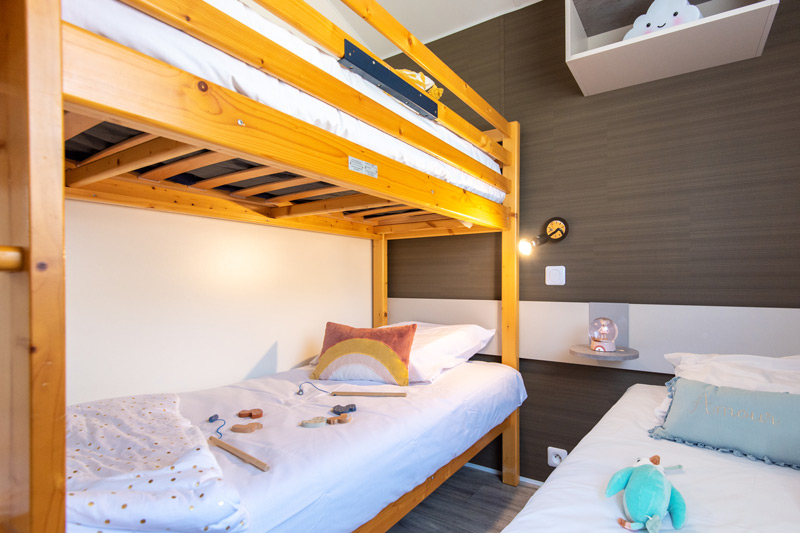 Camping Club Les Brunelles - MS Vacances - Mobil home - 5p - Cottage Florès CLASSIC