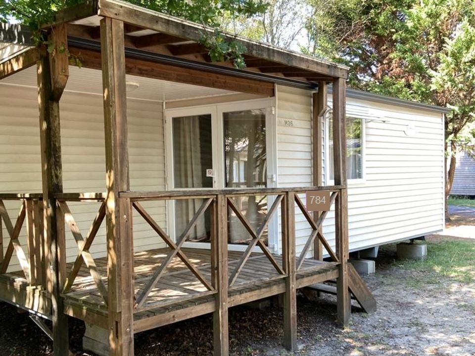 Le Fief d'Anduze - Mobil home - Mobilhome 4 personnes - JUPITER 784 (2 chambres avec climatisation en option à régler sur place)