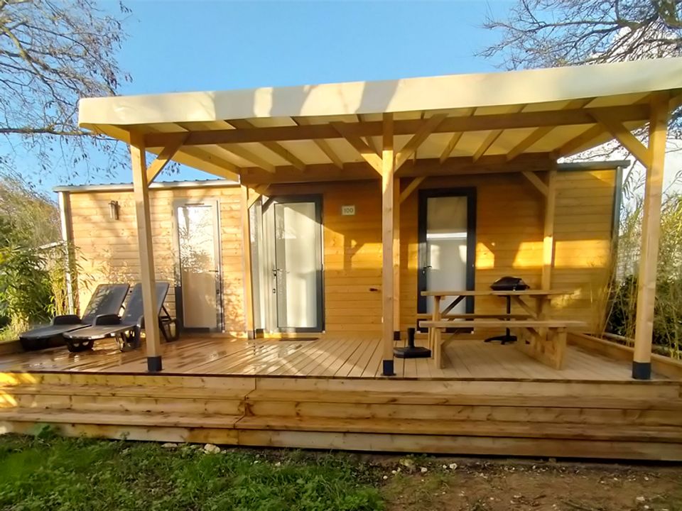 Les Grenettes - Mobil home - Mobilhome 8 personnes - PRIVILEGE avec TV