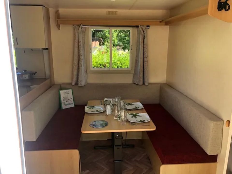 Le Pontillou - Mobil home - Mobilhome 4 personnes - SUNROLLER : 2 Chambres - Terrasse Couverte