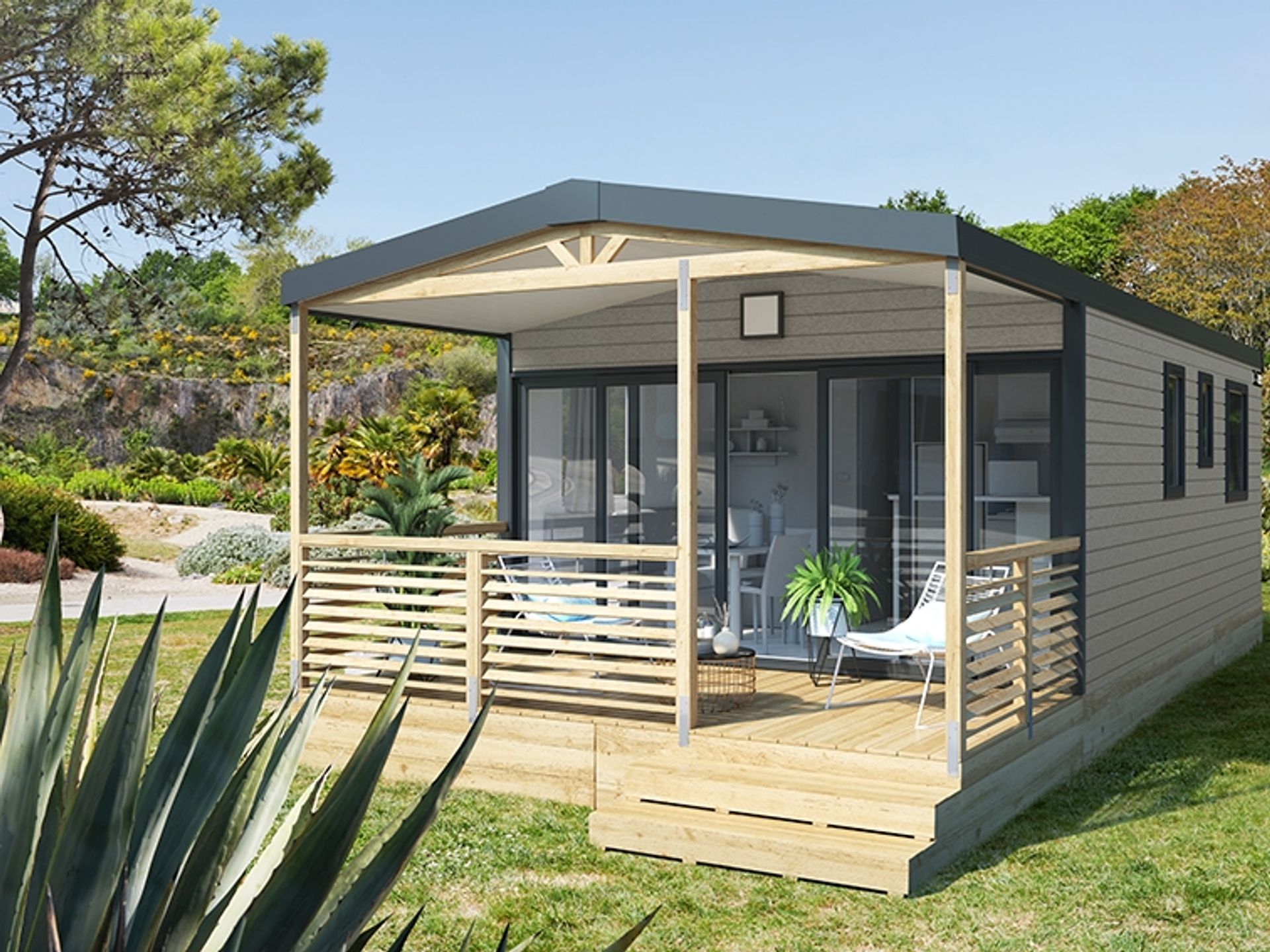 Le Trologot - Mobil home - Méditerranée Grand Air 4/5 PERSONNES