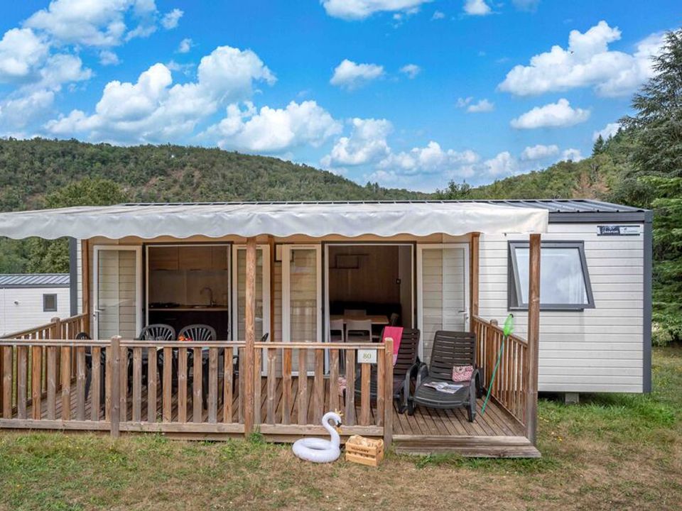 Les Gorges du Chambon - Mobil home - Mobilhome 6 personnes - Mobil home Ciela Privilège - 3 chambres - barbecue