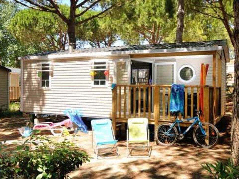 Le Domaine de la Yole - Mobil home - Mobilhome 5 personnes - Comfort | 2 Ch. | 5 Pers. | Terrasse simple | Clim.